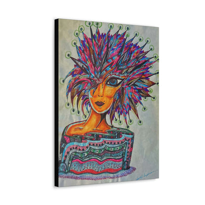 Abstract, Surreal, Funky Woman, Friendship, Inspiration Wall Art