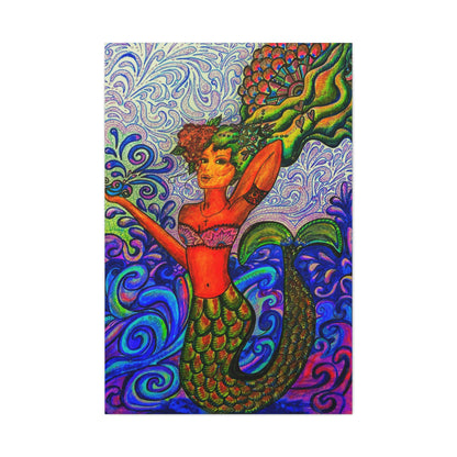 Inspirational Mermaid Fashion, Abstract, Friendship, Inspiration Wall Art