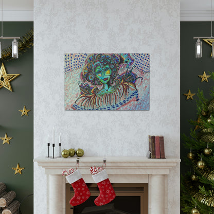 Abstract, Surreal, Funky Woman, Friendship, Inspiration Wall Art