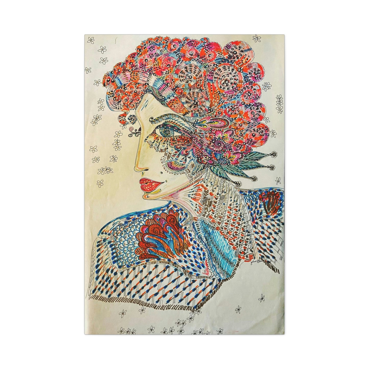 Fashion, Abstract, Surreal Women, Friendship, Inspiration Wall Art