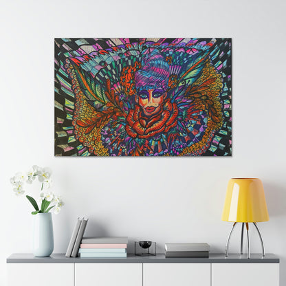 Floral Fairy, Fashion, Abstract, Surreal, Friendship, Inspiration Wall Art