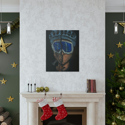 Rock Climber/ Mountain Biker, Fashion, Abstract, Surreal, Friendship, Inspiration Wall Art