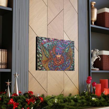 Floral Fairy, Fashion, Abstract, Surreal, Friendship, Inspiration Wall Art