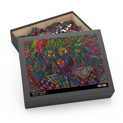 Abstract, Surreal Hidden Angel Puzzle (120, 252, 500-Piece)JigSaw Puzzle, Birthday Gift, Gifts For Bridesmaids