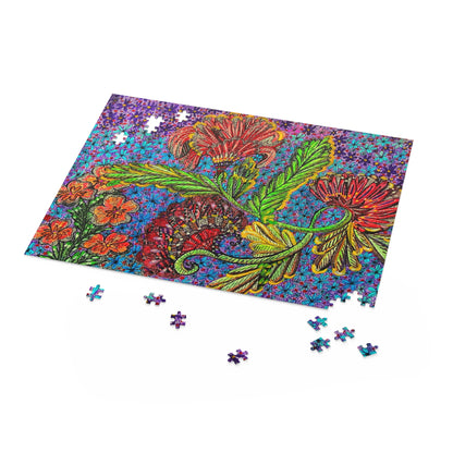 Floral Puzzle (120, 252, 500-Piece)JigSaw Puzzle, Birthday Gift, Gifts For Bridesmaids