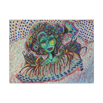 Abstract, Surreal, Funky Woman, Friendship, Inspiration Wall Art