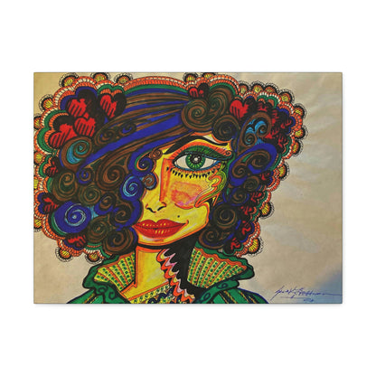 Abstract, Surreal, Funky Woman, Friendship, Inspiration Wall Art